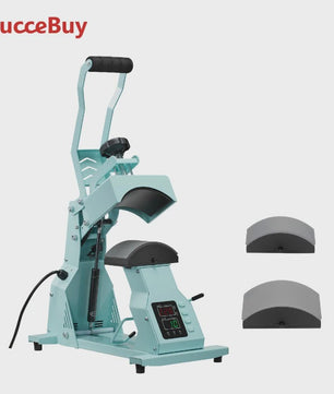 Professionele Hoeden Hittepers Machine met 2/4 Verwisselbare Platen