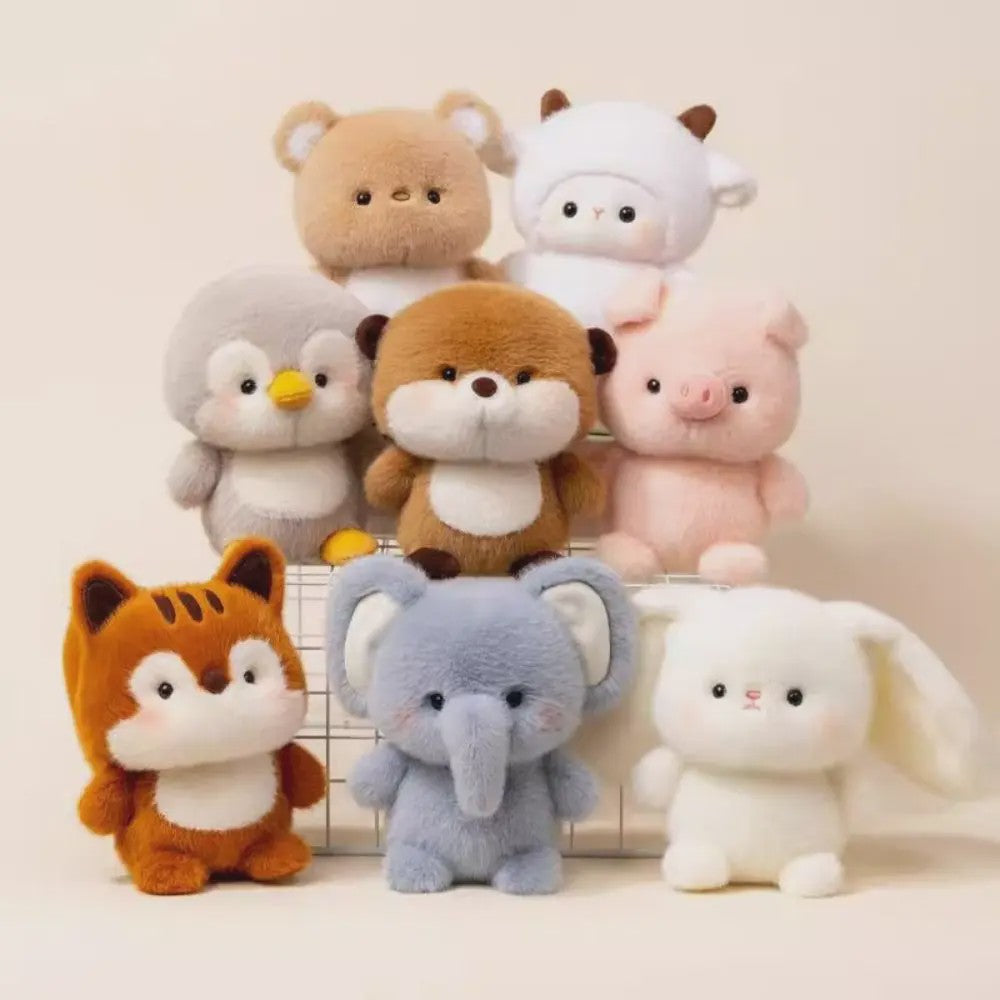 Schattige Pluche Knuffel Dieren - 16cm Zacht Speelgoed als Kussen of Slaapmaatje