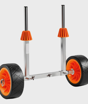 Stevige Kajak & Paddleboard Kar - 250 lbs capaciteit, 7.5 inch solide banden & Kickstand