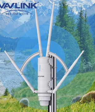 WAVLINK Outdoor WiFi Extender AC1200/AX1800/AX3000 Mesh Router - IP65/67 Waterdicht, Lange Afstand, POE