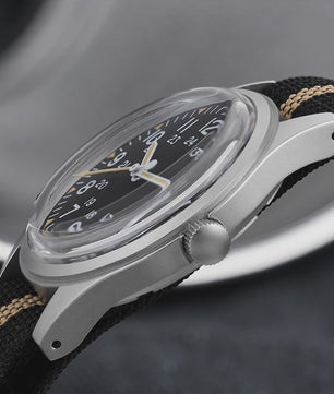 Militado ML07 Vintage Herenhorloge - 36mm Quartz met Bubble Crystal & AR Coating