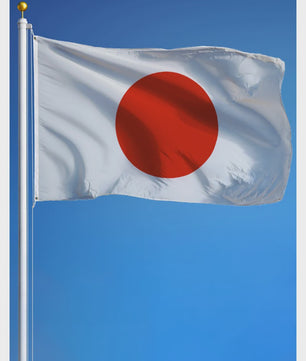 Japanse Vlag - 60x90cm of 90x150cm - Nationale Japan Vlag