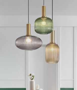 Glazen Hanglamp Smoke Grey E27 - Sfeervolle Verlichting voor Keuken, Eetkamer & Woonkamer