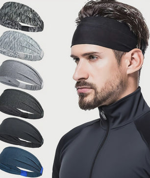 Zachte Elastische Sport Hoofdbanden voor Dames & Heren - Ideaal voor Yoga, Fitness en Buitenactiviteiten