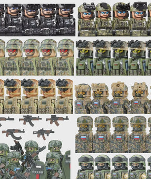 Bouwstenen Militaire Special Forces Commando Figuren met Wapens