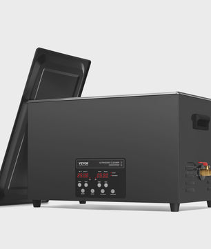 30L Digitale Ultrasone Reiniger met Ontgassing en Zachte Modus - Sieraden & Glas
