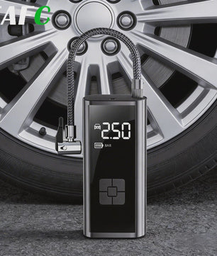 EAFC Draagbare Elektrische Fietspomp - Digitale Bandenpomp voor Auto, Fiets, Motor & Ballen