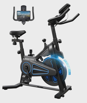 Formill QK116C Hometrainer met 12kg Vliegwiel, Magnetische Weerstand & LCD Display