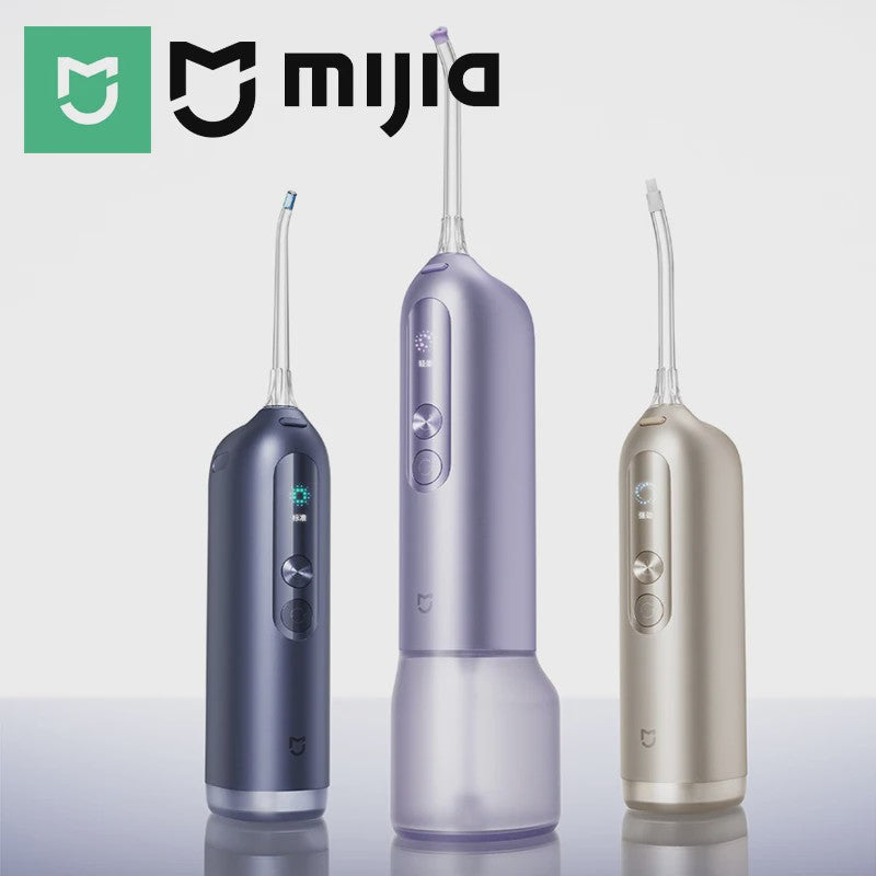 MIJIA Smart Oral Flosser Pro: Slimme Waterflosser met Kleurenscherm en Ingebouwd Reservoir