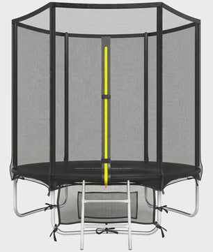 Sportnow Outdoor Trampoline Ø183 cm met Veiligheidsnet - Plezier voor +6 Jaar