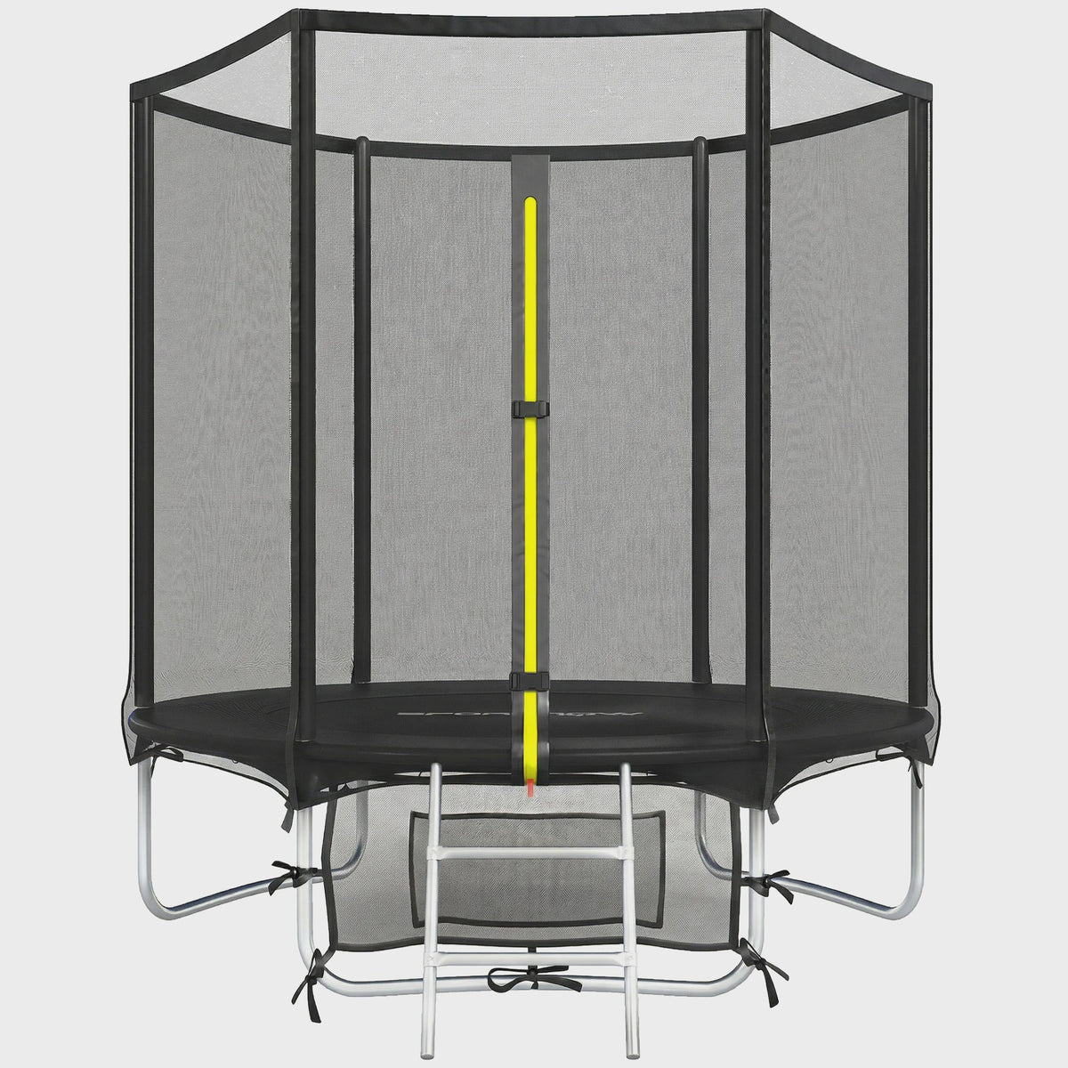 Sportnow Outdoor Trampoline Ø183 cm met Veiligheidsnet - Plezier voor +6 Jaar