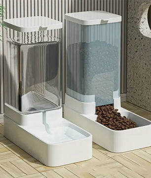 Automatische Hond Voerbak en Waterdispenser Set - Zwaartekracht Voedselsysteem