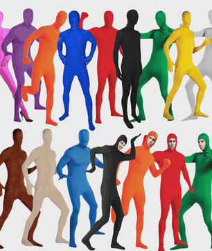 Zentai Jumpsuit: Onzichtbaar Spandex Bodysuit voor Cosplay, Halloween & Feesten