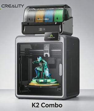 Creality K2 Combo 3D Printer: Multi-Color, 600mm/s Snelheid, Zelfnivellerend, AI Camera