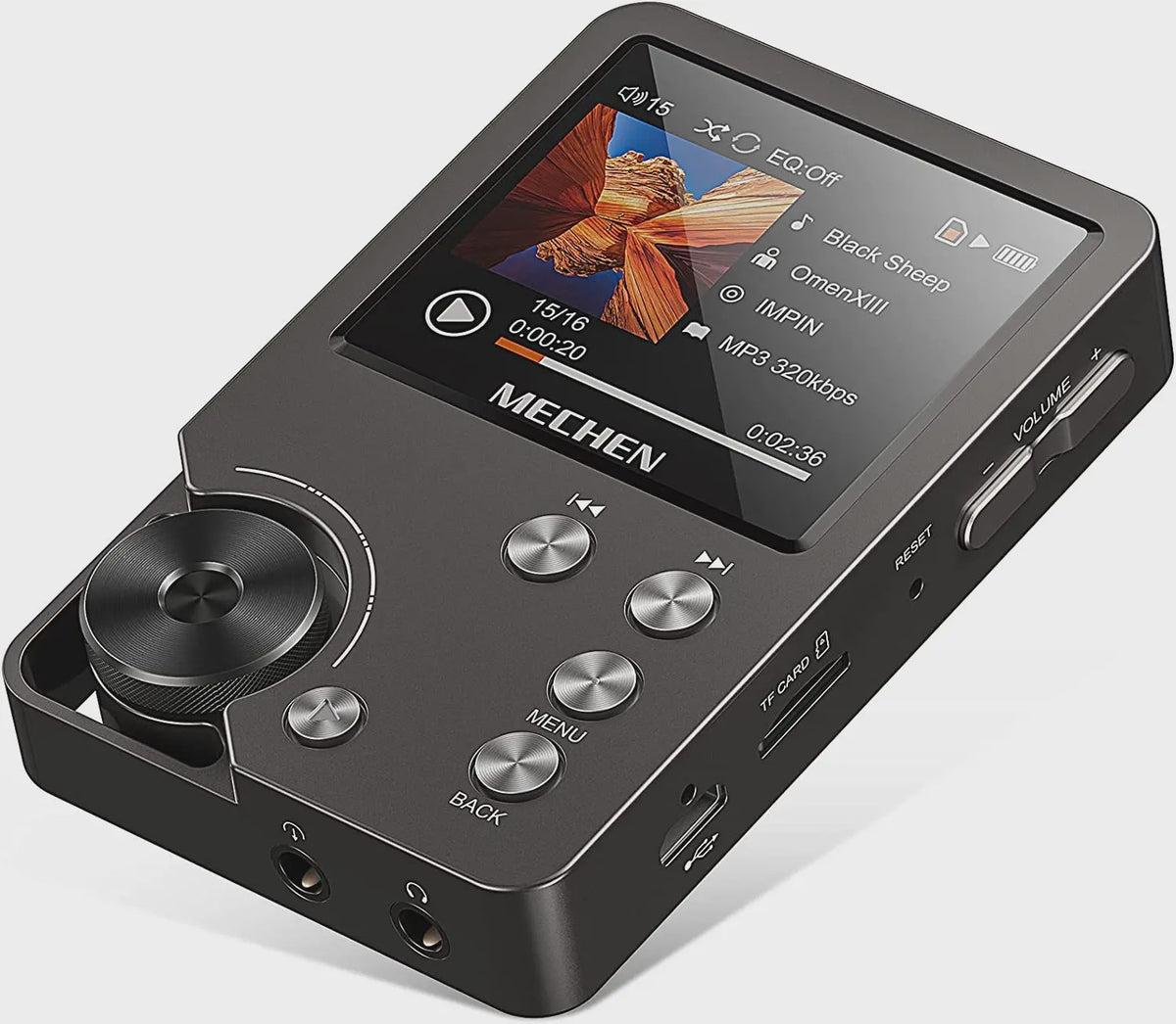 Draagbare Hi-Fi MP3 Speler met 64GB Kaart - Lossless DSD Audio