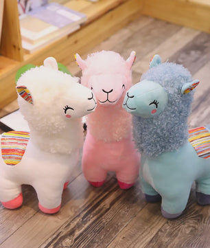 Schattige Alpaca Lama Pluche Knuffel - 25cm Zacht Speelgoed voor Kinderen en Decoratie