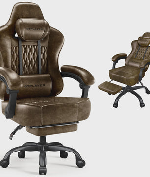 Ergonomische GTPLAYER Gaming Stoel - Verstelbaar, Comfortabel en Stijlvol