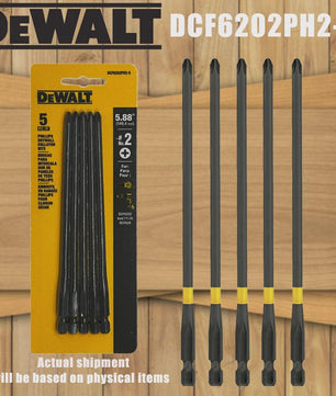 DEWALT DCF6202PH2-5 Set van 5 Stuks PH2 Drywall Collator Bits - 5.88 Inch