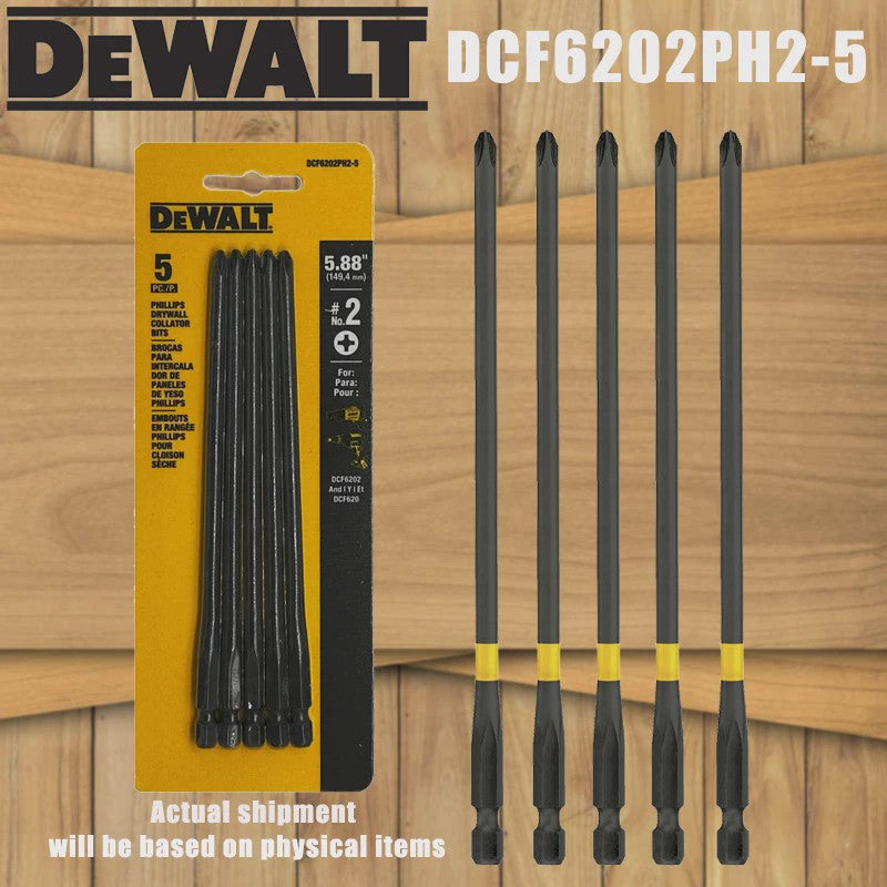 DEWALT DCF6202PH2-5 Set van 5 Stuks PH2 Drywall Collator Bits - 5.88 Inch