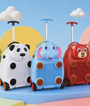 Leuke Kinder Koffer - Zitten, Trekken & Reizen met Dieren Design
