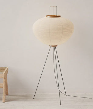 Japanse Retro LED Sfeerverlichting - Minimalistische Lantaarn Vloerlamp voor Woonkamer & Slaapkamer