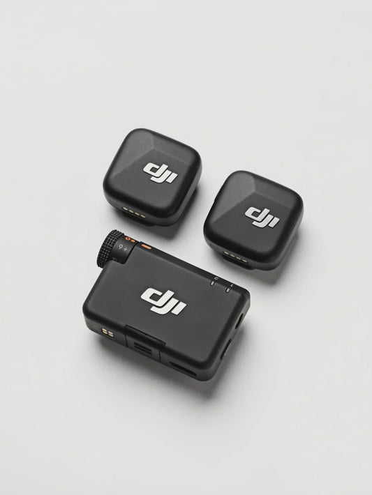 DJI Mic Mini: Draadloze Microfoon voor Vlogs & Streaming | 48u Batterij, 400m Bereik, Ruisonderdrukking