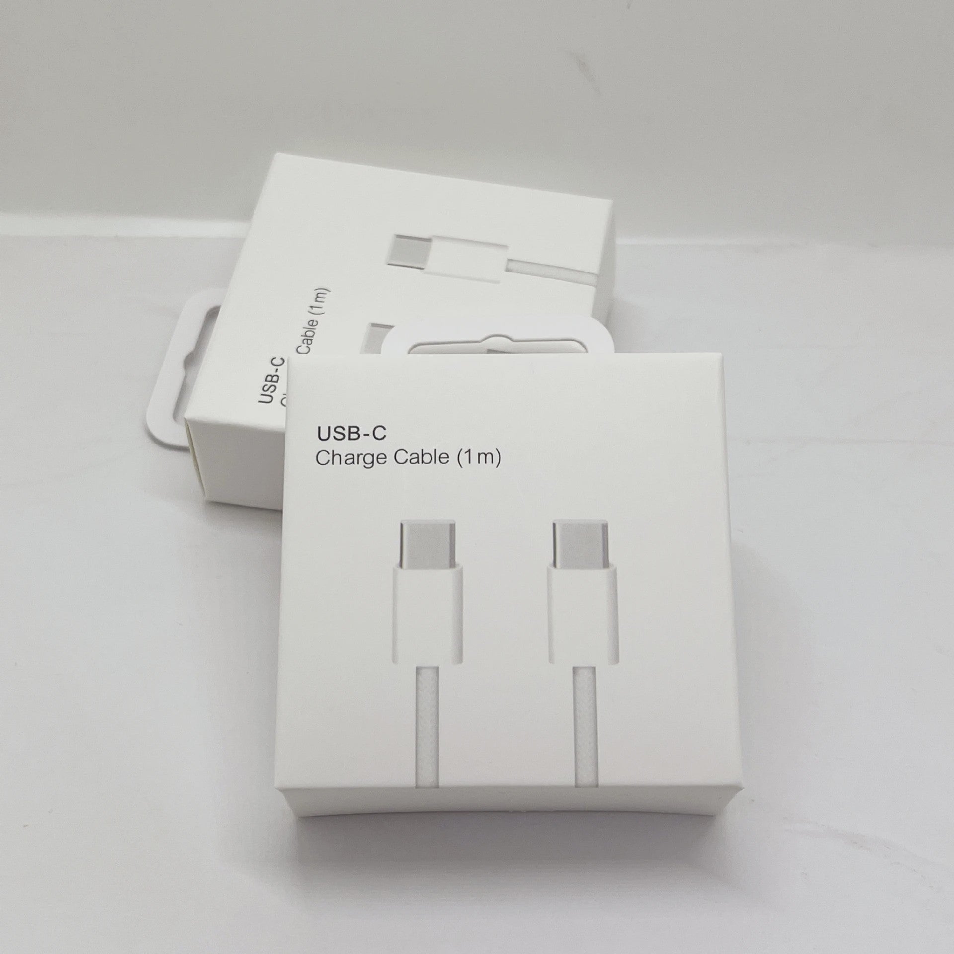 USB-C Kabel met PD 60W Snelladen - Geweven Draad voor iPhone, Samsung, Huawei