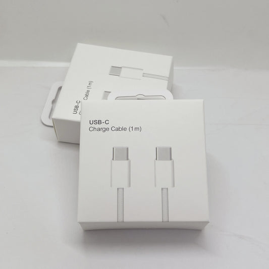 USB-C Kabel met PD 60W Snelladen - Geweven Draad voor iPhone, Samsung, Huawei
