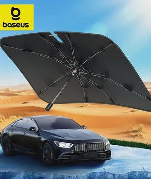 Baseus Auto Zonnescherm Paraplu Voorruit - Effectieve Zon- en Hittebescherming