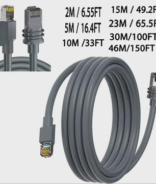 Waterdichte Ethernet Kabel voor Starlink Mini - RJ45 Vervangingskabel voor Router & Computer