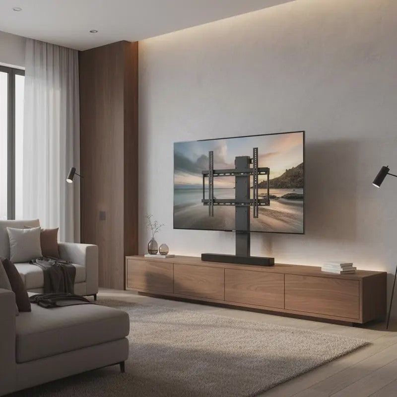 Automatische TV Lift Standaard - In Hoogte Verstelbaar (97.4-167.4 cm), Max. 60 kg