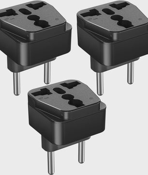 3-delige Universele Reisadapter: EU Plug Converter voor US, UK, AU Apparaten