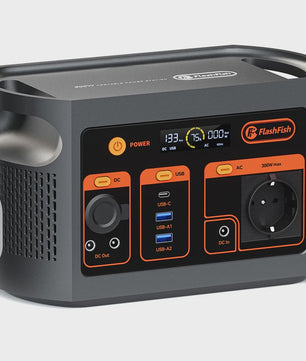 Flashfish E103 Draagbare Power Station 300W, 179Wh LiFePO4 Accu, Pure Sine Wave, Solar Generator