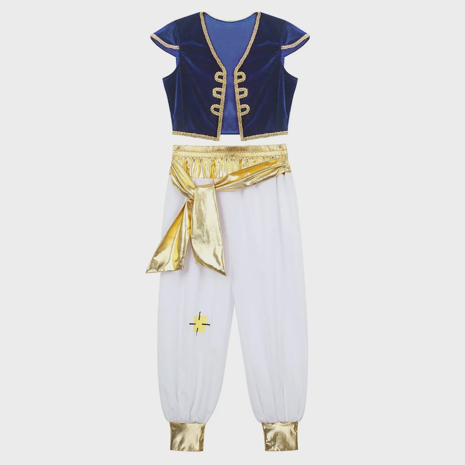 Jongens Arabische Prins Kostuum - Perzisch/Arabisch Rollenspel Outfit met Harembroek en Vest