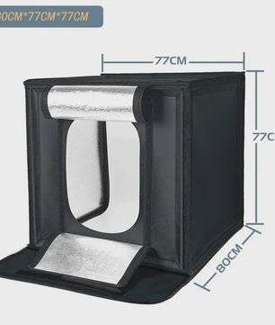 Draagbare Fotostudio Lightbox met Kleuren Achtergronden - Ideaal voor Productfotografie