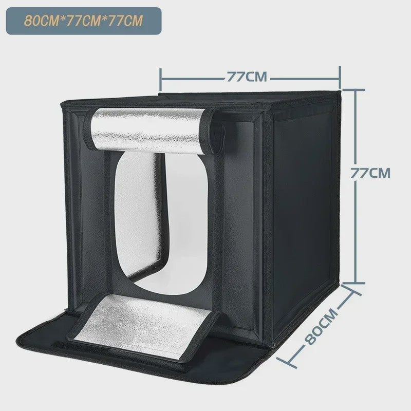 Draagbare Fotostudio Lightbox met Kleuren Achtergronden - Ideaal voor Productfotografie