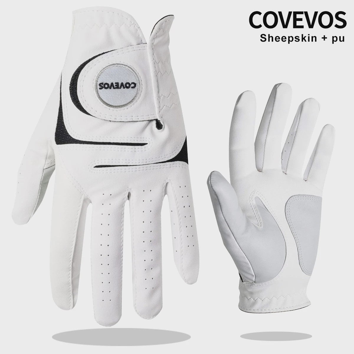 Hoogwaardige Golfhandschoen van PU en Premium Lamsvel - Zacht en Comfortabel
