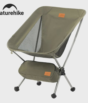 Naturehike Ultralichte Campingstoel - Draagbaar, Opvouwbaar & Stabiel (120kg)