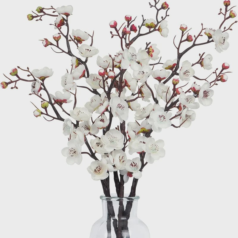 Kunstbloemen: Lentebloesem, Perzik Takken & Eucalyptus voor Decoratie