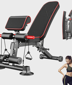 Opklapbare Dumbbell Bank - Sterke Draagkracht, Veelzijdige Fitnessapparatuur voor Thuis