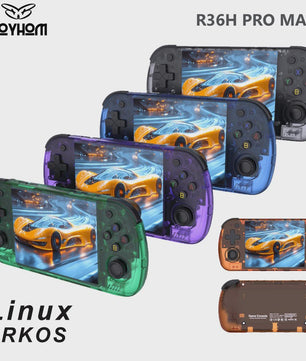 BOYHOM R36H PRO Retro Handheld Game Console - 4.2" IPS Scherm, Linux Systeem