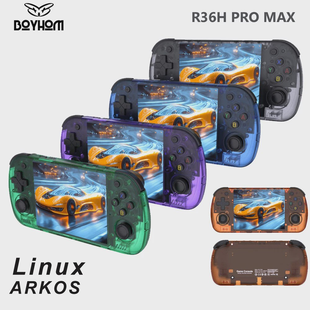 BOYHOM R36H PRO Retro Handheld Game Console - 4.2" IPS Scherm, Linux Systeem