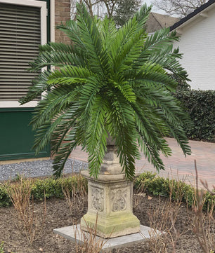 Kunst Kokospalm 45cm - Levensechte Tropische Kunstplant voor Huis & Tuin