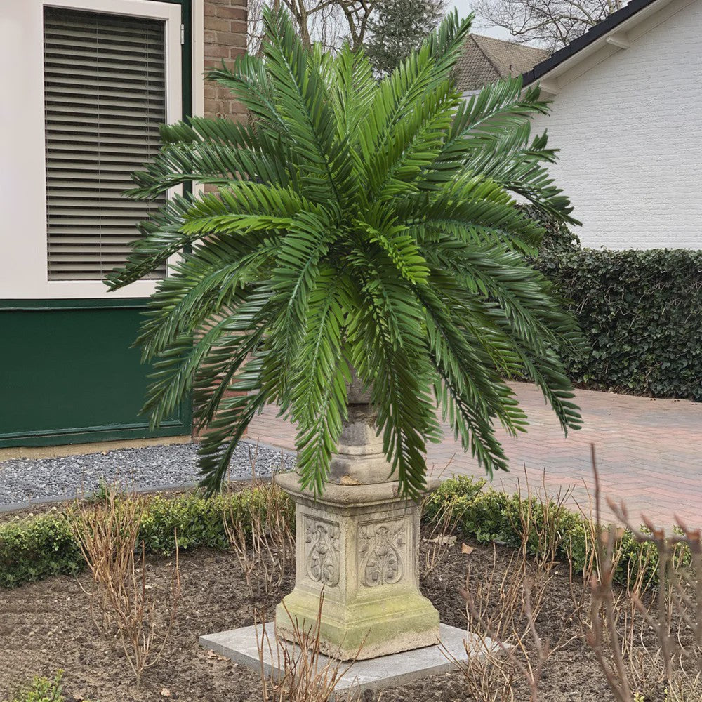 Kunst Kokospalm 45cm - Levensechte Tropische Kunstplant voor Huis & Tuin