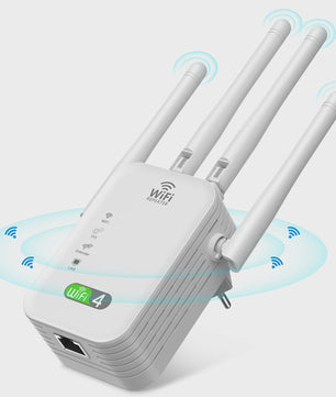 Krachtige WiFi Repeater met 3 Antennes - Versterk je Signaal tot 300 Mbps