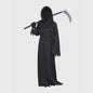 Grim Reaper Kostuum Halloween - Doodskostuum met Kap en Zeis voor Volwassenen