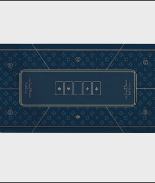 Professionele Poker Tafelmat - 120x60cm of 180x90cm - Rubber met Absorberende Pad