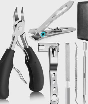 Professionele Manicure & Pedicure Set (7-delig) - Roestvrij Staal