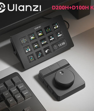 Ulanzi D200H Stream Controller & Docking Station: Streamline Editing & Live Streaming
