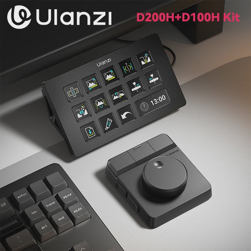 Ulanzi D200H Stream Controller & Docking Station: Streamline Editing & Live Streaming